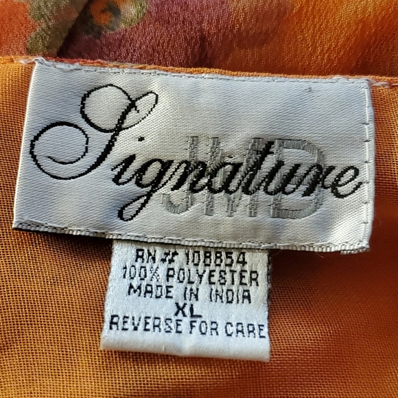 JMD Feminine Romantic Spring Dress 1XL Flowing, Airy, Ruffles Below the Knee EUC - Picture 10 of 12